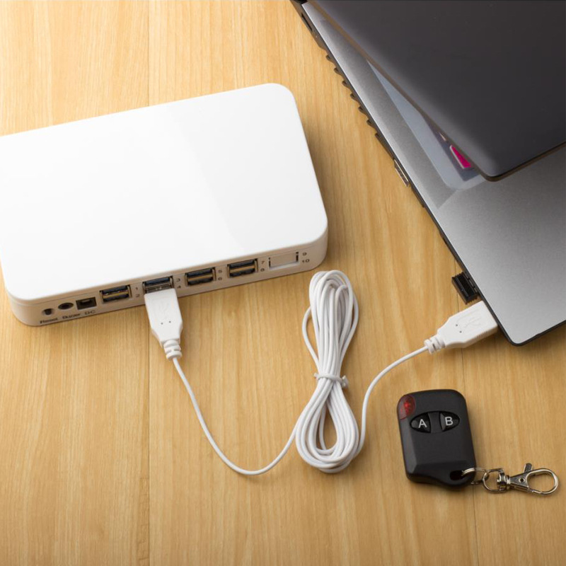 Double-sided USB Cable Laptop Security Burglar Alarm Host PC Anti-theft Display Box Notebook Computer Alarm System For Mobile Shop Exhibition