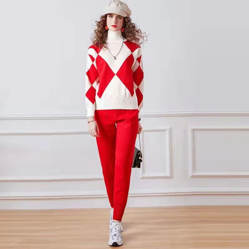 E56 Women's Two Piece Pants Casual Suits Designer knit Jackets Coats For Women Long Sleeve Jacket Cool Girls Streetwear Womens Clothing Set, Black
E56 Women's Two Piece Pants Casual Suits Designer knit Jackets Coats For Women Long Sleeve Jacket Cool Girls Streetwear Womens Clothing Set, Black