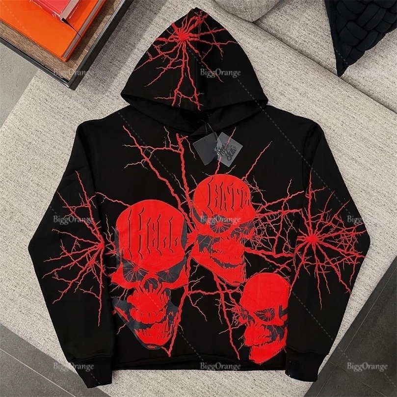Womens Hoodies Sweatshirts American gothic style red skull print sweater personality pattern burst print sweater hoodie 221010
Womens Hoodies Sweatshirts American gothic style red skull print sweater personality pattern burst print sweater hoodie 221010