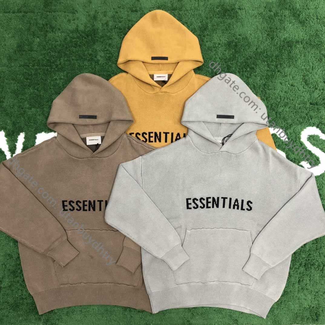 ESS22Best Quality 1 1 7th Collection Knit Hoodies Men Women Streetwear Essentials Letter Knit Sweatshirt Thick Hoodies 22ss, Yellow
ESS22Best Quality 1 1 7th Collection Knit Hoodies Men Women Streetwear Essentials Letter Knit Sweatshirt Thick Hoodies 22ss, Yellow