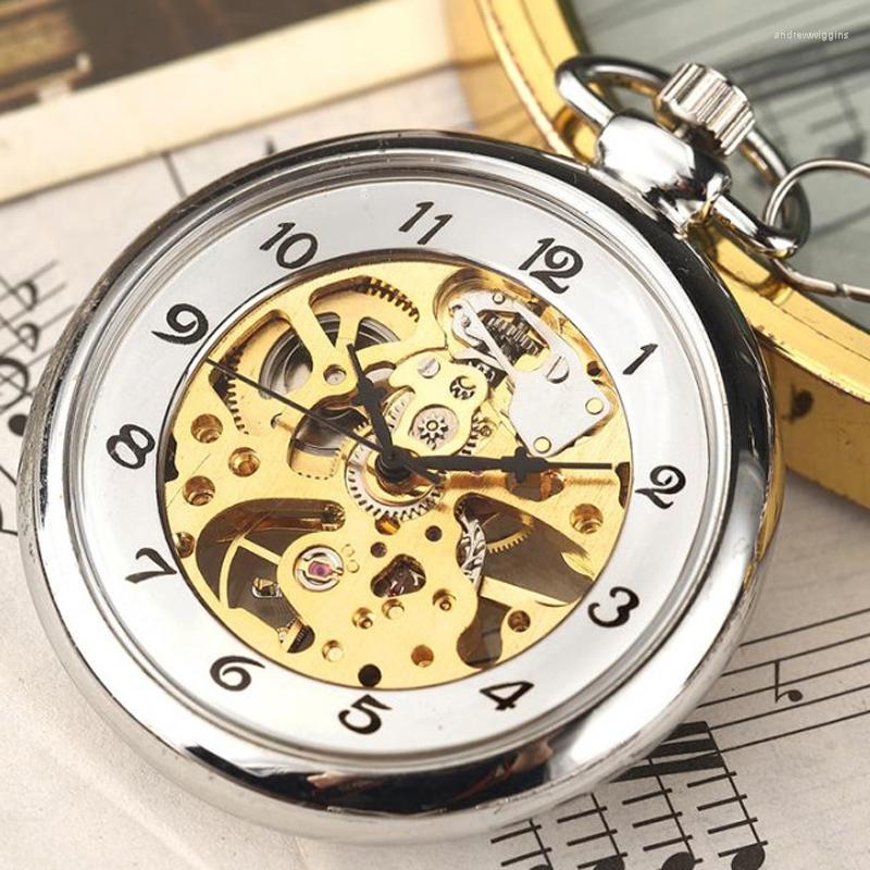 Pocket Watches Vintage Watch Necklace Steampunk Skeleton Mechanical Fob Clock Pendant Hand-winding Men Women Chain Gift, Style1
Pocket Watches Vintage Watch Necklace Steampunk Skeleton Mechanical Fob Clock Pendant Hand-winding Men Women Chain Gift, Style1