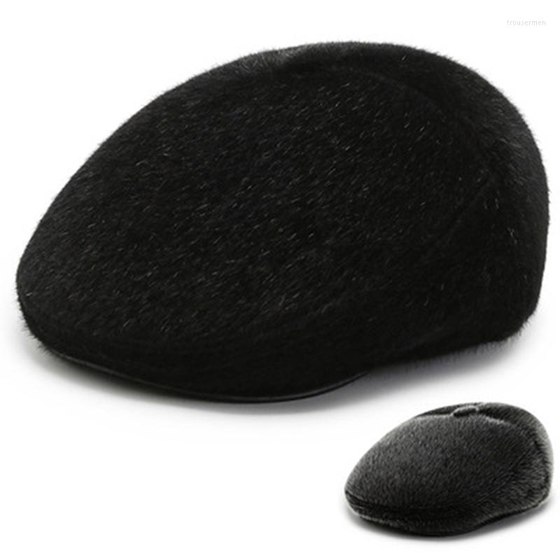 Berets Winter Faux Fur Sboy Hat With Ear Flaps Beret Dad For Elderly Cap Warm Hats Old Men Flat CapBerets, Gray 
Berets Winter Faux Fur Sboy Hat With Ear Flaps Beret Dad For Elderly Cap Warm Hats Old Men Flat CapBerets, Gray