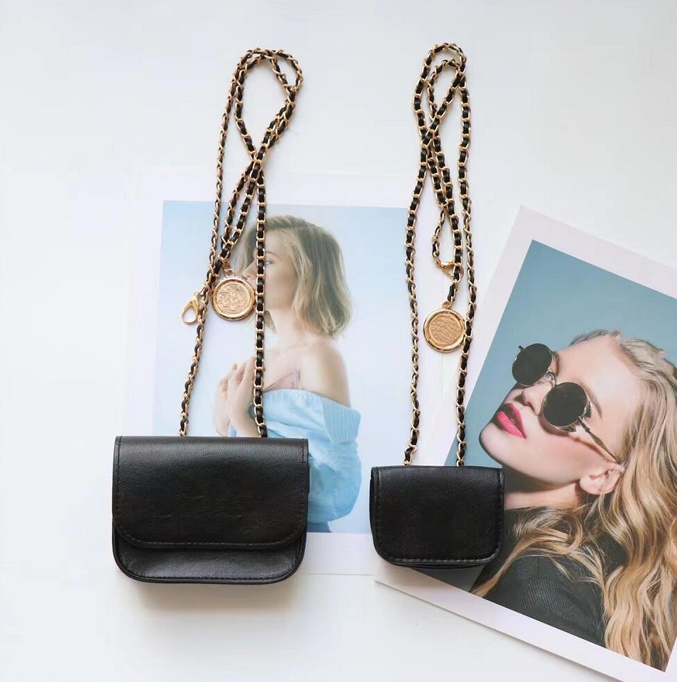 Mini Flip PU Coin Purse Single-Shoulder Bags Women Chain Black Crossbody Wallet Fashion Leisure Waist Bag Designer Portable Lipstick Change Purse Wallets, Black 8cm
Mini Flip PU Coin Purse Single-Shoulder Bags Women Chain Black Crossbody Wallet Fashion Leisure Waist Bag Designer Portable Lipstick Change Purse Wallets, Black 8cm