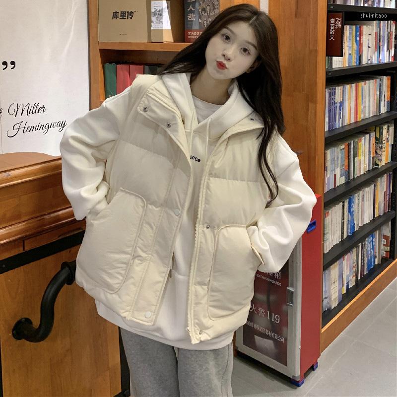 Women's Vests 725 Autumn Winter Women Cotton-Padded Vest Fashion Solid Color Stand-Up Collar Sleeveless Jackets All-Match Female Short Coat, 725 black
Women's Vests 725 Autumn Winter Women Cotton-Padded Vest Fashion Solid Color Stand-Up Collar Sleeveless Jackets All-Match Female Short Coat, 725 black