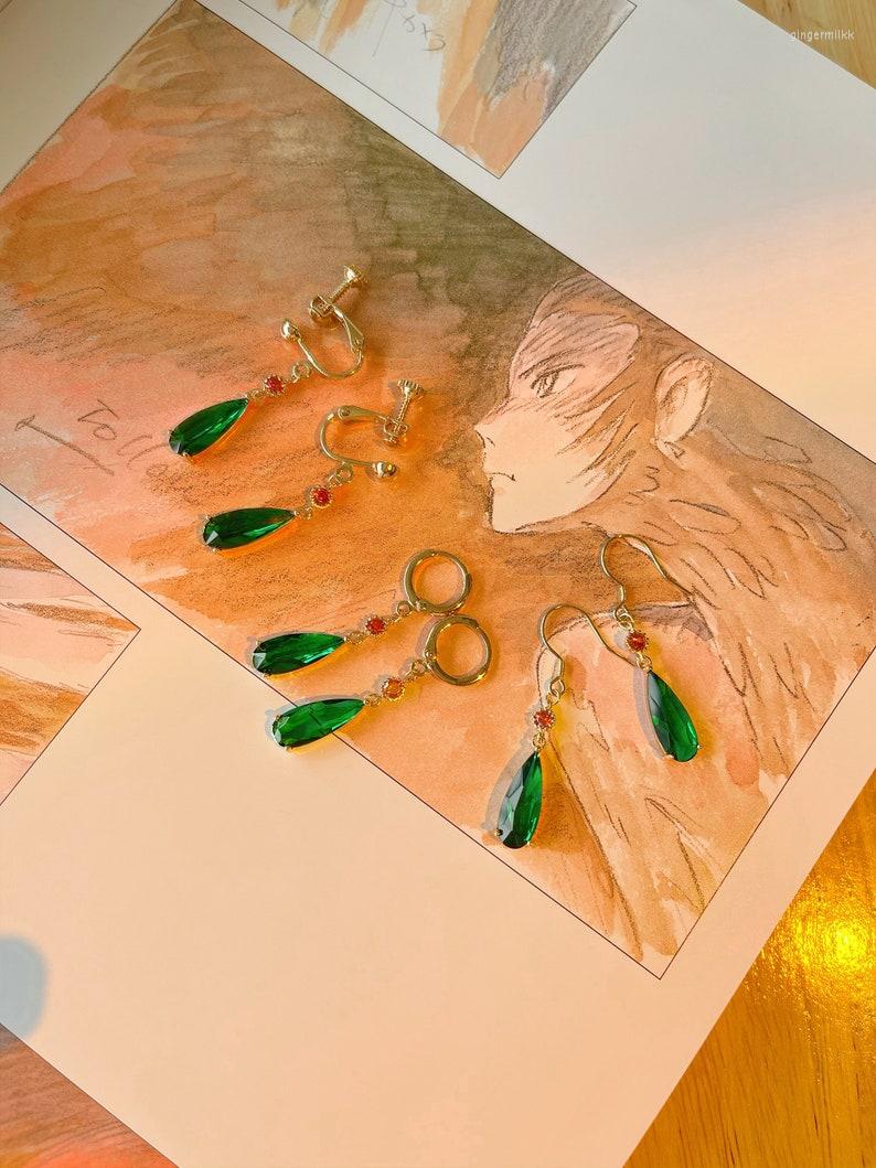Dangle Earrings Anime Cosplay Cartoon Huggie Hoop Non-pierced Jewelry Gift Idea Wedding
Dangle Earrings Anime Cosplay Cartoon Huggie Hoop Non-pierced Jewelry Gift Idea Wedding