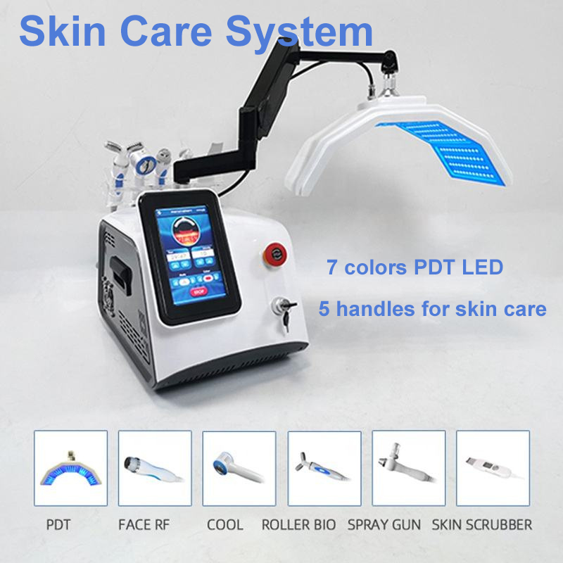 Multifunctional LED Skin Rejuvenation Machine Oxygen Spray BIO Microcurrent Skin Scrubber PDT Therapy Light Deep Cleansing Facial Care Beauty Equipment
Multifunctional LED Skin Rejuvenation Machine Oxygen Spray BIO Microcurrent Skin Scrubber PDT Therapy Light Deep Cleansing Facial Care Beauty Equipment