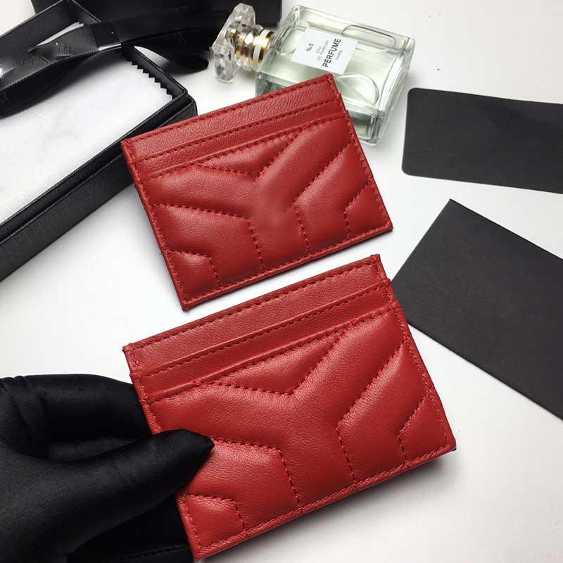 Women designer card holder soft sheepskin mini wallet fashion cardholde luxury purse coin bag gold Silver letter money case 7 colour with box, Red
Women designer card holder soft sheepskin mini wallet fashion cardholde luxury purse coin bag gold Silver letter money case 7 colour with box, Red