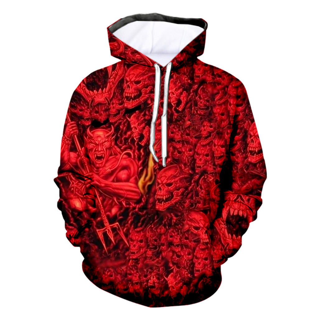 Men' Hoodies & Sweatshirts Autumn/winter New 3D Hallowmas Print European and American Loose Pullover 035, Colorful
Men' Hoodies & Sweatshirts Autumn/winter New 3D Hallowmas Print European and American Loose Pullover 035, Colorful