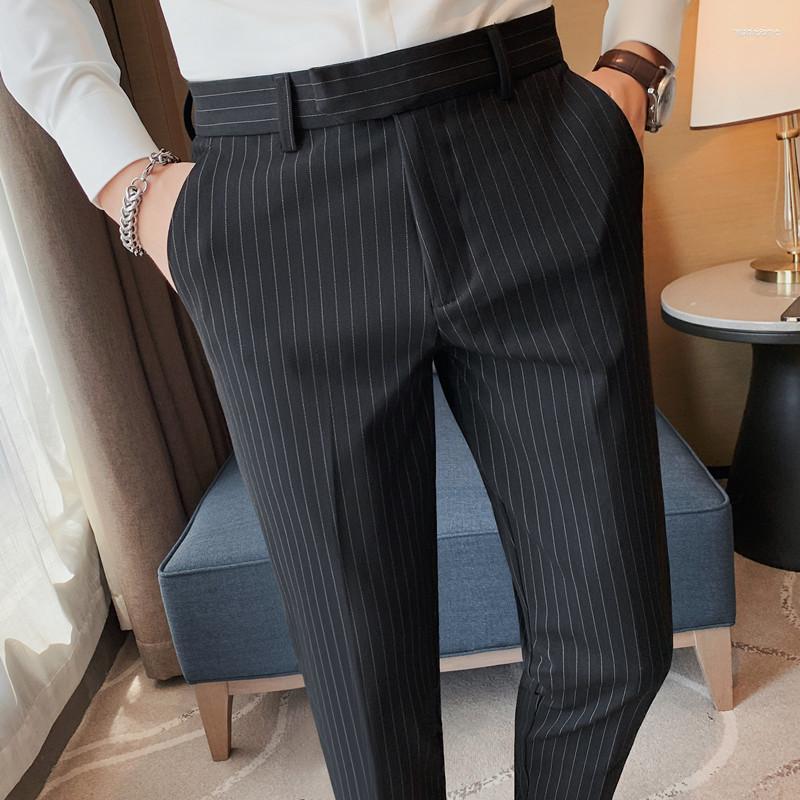 Men's Suits Men's High Quality Striped Suit Pants Men Slim Casual Business Dress British Style Office Social Wedding Trousers Costume, Khaki
Men's Suits Men's High Quality Striped Suit Pants Men Slim Casual Business Dress British Style Office Social Wedding Trousers Costume, Khaki