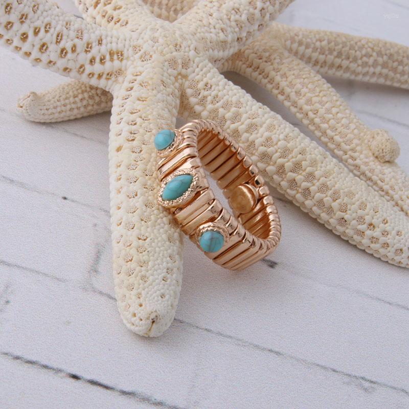 Wedding Rings NeeFuWoFu Gold Color Ring Elastic Force Copper Natural Stone Bohemia De Madera Pulseira Estrela Cinco
Wedding Rings NeeFuWoFu Gold Color Ring Elastic Force Copper Natural Stone Bohemia De Madera Pulseira Estrela Cinco