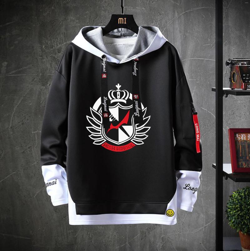 Men' Hoodies Anime Danganronpa Hooded Unisex Cartoon Casual Fake Two-Piece Sweatshirt Jacket Teenagers Cosplay Costume Coat, 02
Men' Hoodies Anime Danganronpa Hooded Unisex Cartoon Casual Fake Two-Piece Sweatshirt Jacket Teenagers Cosplay Costume Coat, 02