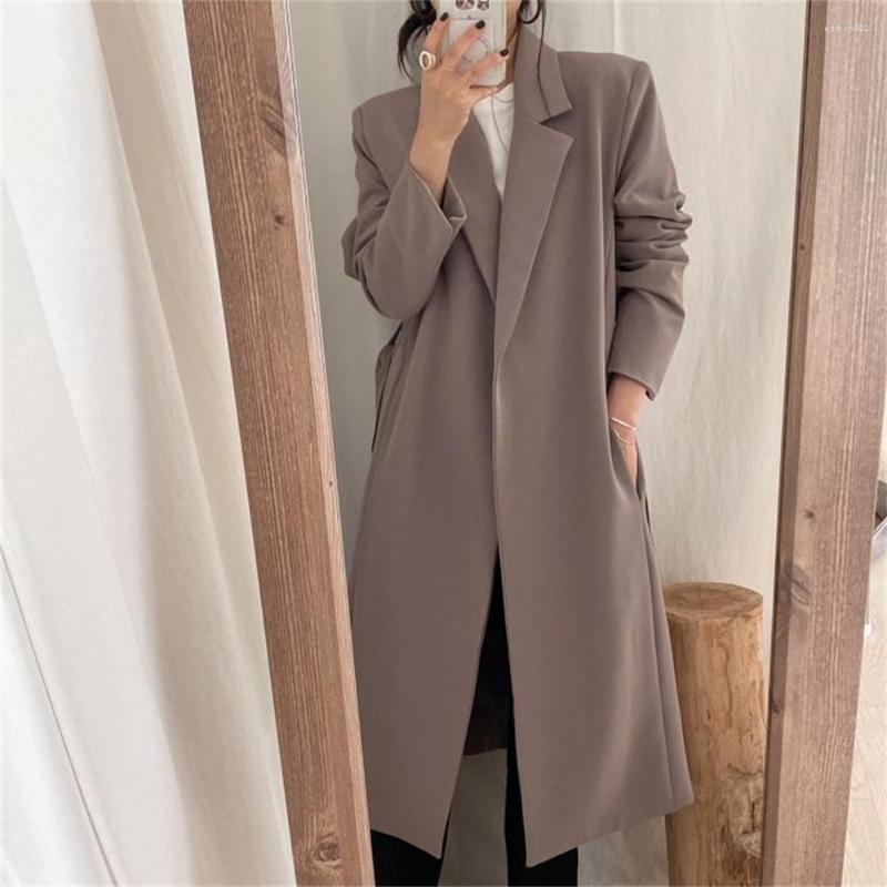 Women' Trench Coats Oversize Warm Women Long High Street Straight Casual 2022 Office Lady Loose Retro Solid Elegant Chic, Black
Women' Trench Coats Oversize Warm Women Long High Street Straight Casual 2022 Office Lady Loose Retro Solid Elegant Chic, Black