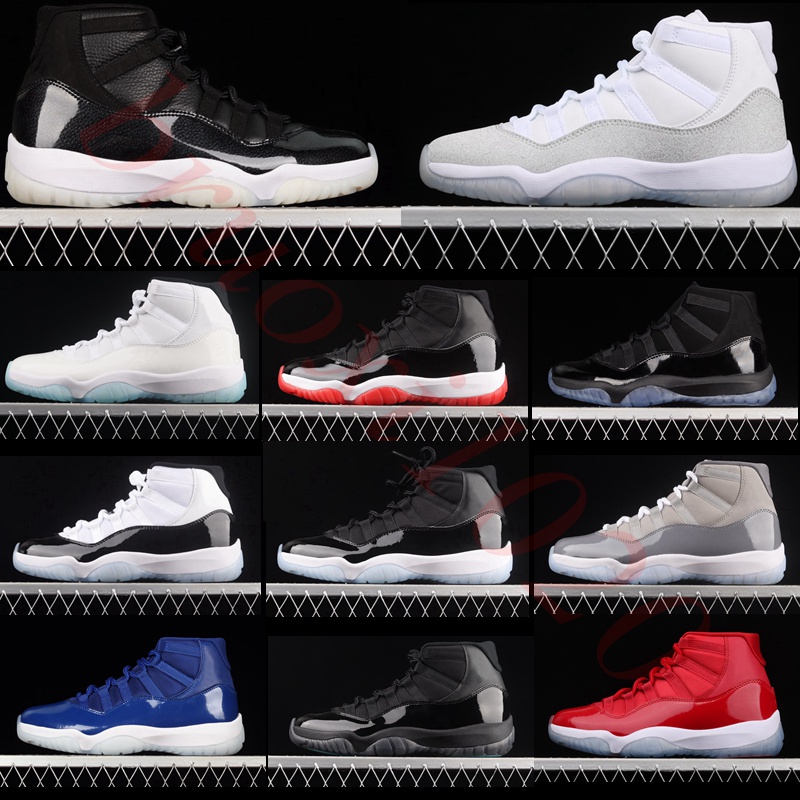 Cool Grey 11s Jumpman 11 Mens Basketball Shoes Cherry Bred Concord Sneakers Midnight Navy Pure Violet Legend Blue UNC 72-10 Sports Women Trainers Size US5.5-13, 38
Cool Grey 11s Jumpman 11 Mens Basketball Shoes Cherry Bred Concord Sneakers Midnight Navy Pure Violet Legend Blue UNC 72-10 Sports Women Trainers Size US5.5-13, 38
