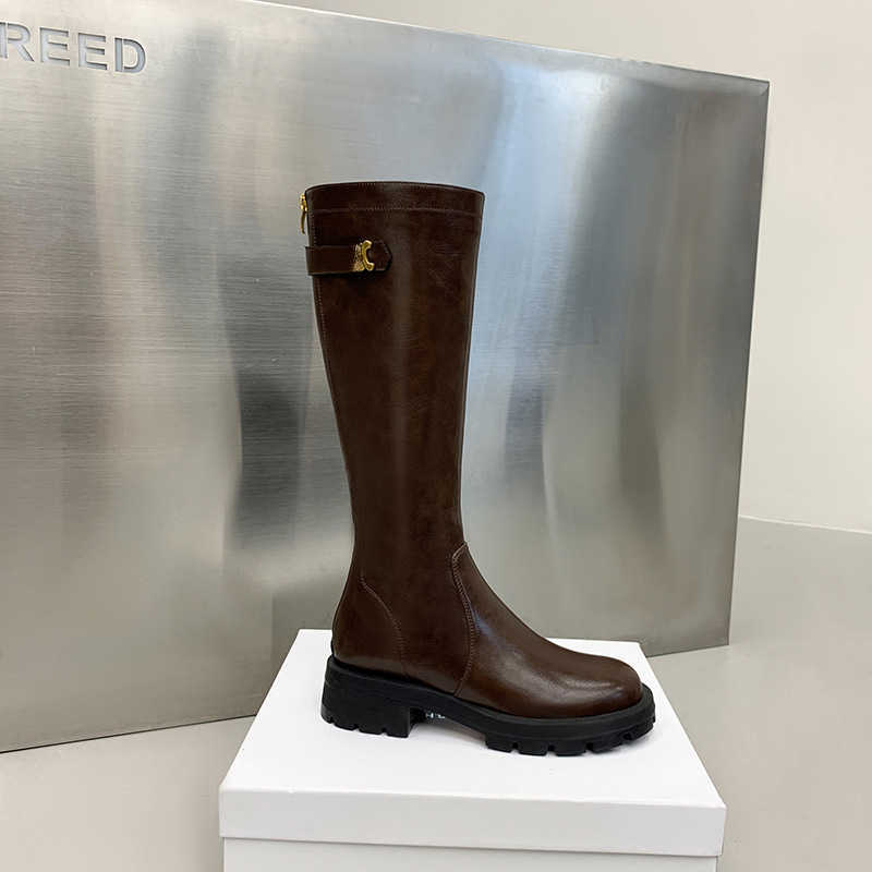 Boots Knee length 2022 New style heel back zipper small fragrant cavalry women with thick soles and thin boots for, Black
Boots Knee length 2022 New style heel back zipper small fragrant cavalry women with thick soles and thin boots for, Black