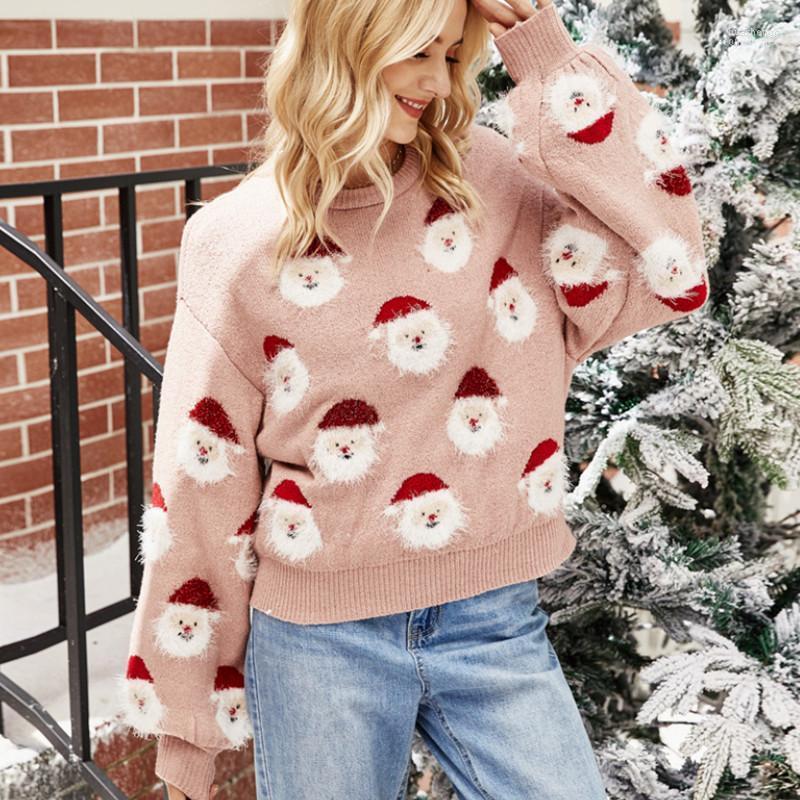 Women' Sweaters Women' 2022 Autumn/winter Christmas Sweater For The Elderly O-Neck Jersey Mujer Snow Flower Drop
Women' Sweaters Women' 2022 Autumn/winter Christmas Sweater For The Elderly O-Neck Jersey Mujer Snow Flower Drop