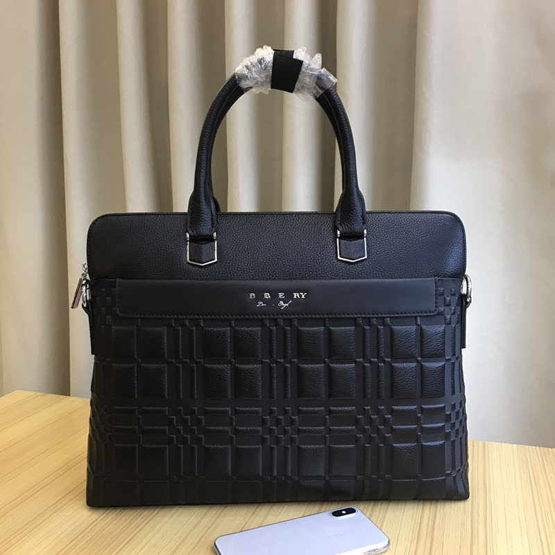 bag Men's high end burbery briefcase business casual hand leather black luxury 14 inch Portable Multifunction Document Office Messenger Bag, No 2 size:38x28x6cm
bag Men's high end burbery briefcase business casual hand leather black luxury 14 inch Portable Multifunction Document Office Messenger Bag, No 2 size:38x28x6cm
