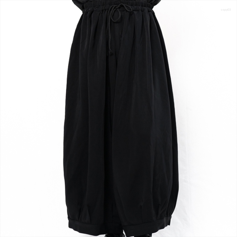 Men' Pants Men' Pure Color Casual Wide-leg Culottes Bulky And Super Loose Dark Neck, Picture shown
Men' Pants Men' Pure Color Casual Wide-leg Culottes Bulky And Super Loose Dark Neck, Picture shown