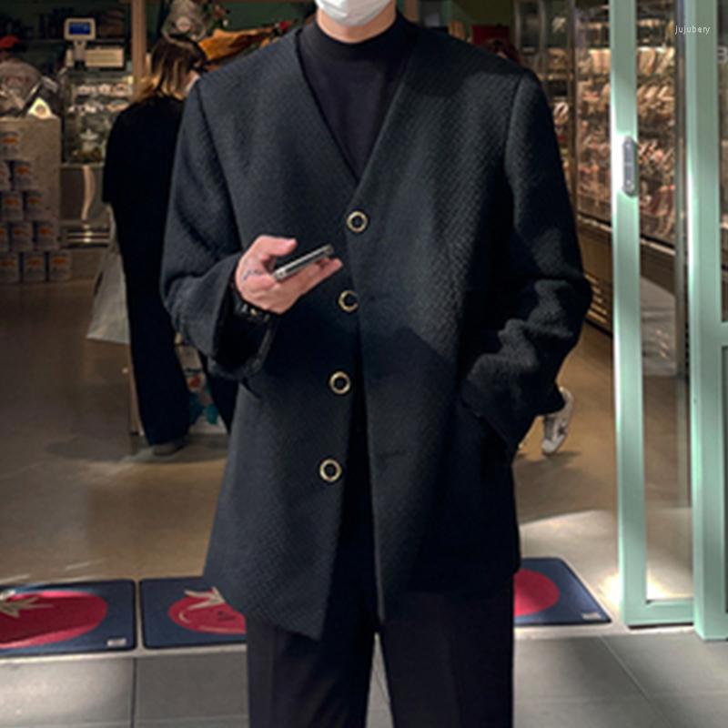 Men's Jackets Versatile Solid Men's Cardigan Jacket Fashion High-End V-Neck Long Sleeve Outerwear Loose Casual Clothing 2022, Black jacket
Men's Jackets Versatile Solid Men's Cardigan Jacket Fashion High-End V-Neck Long Sleeve Outerwear Loose Casual Clothing 2022, Black jacket