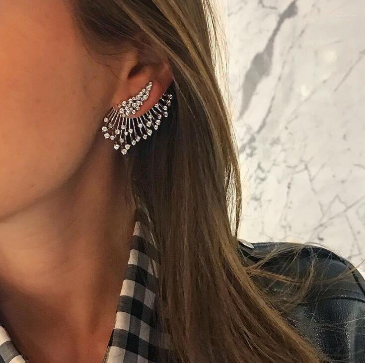 Backs Earrings 1pc Bohemia Sparking Design Tiny Crystal Ear Cuff Earring Jackets For Women Girl Silver Color Alloy Alegant Brincos
Backs Earrings 1pc Bohemia Sparking Design Tiny Crystal Ear Cuff Earring Jackets For Women Girl Silver Color Alloy Alegant Brincos