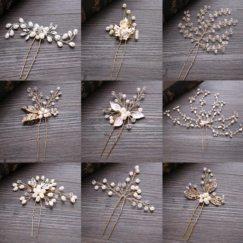 Hair Clips FORSEVEN Wedding Crystal Pearl Pins For Gold Bridal Accessories Fashion Women Many Jewelry
Hair Clips FORSEVEN Wedding Crystal Pearl Pins For Gold Bridal Accessories Fashion Women Many Jewelry
