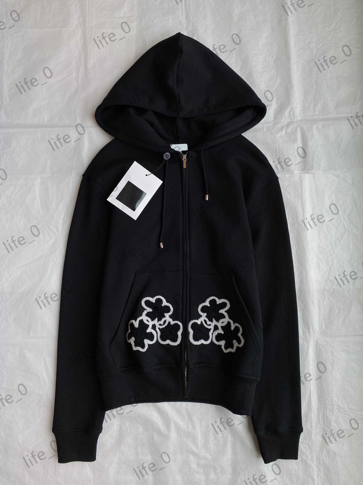 Fashion Brand Womens Jackets Front Floral Embroidery Hooded Tops Long Sleeve Zipper Pockets Coats Warm Designer Jacket Women 3 Colors
Fashion Brand Womens Jackets Front Floral Embroidery Hooded Tops Long Sleeve Zipper Pockets Coats Warm Designer Jacket Women 3 Colors