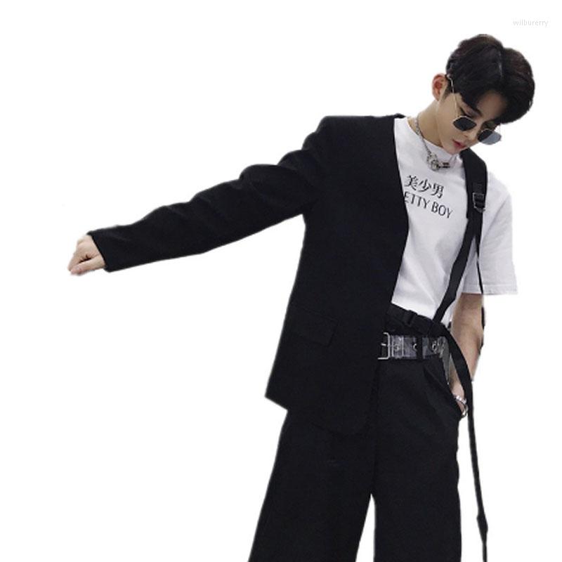 Men's Suits Men Asymmertrical Design Hip Hop Punk Blazer Nightclub DJ Singer Stage Costume Casual Irregular Ribbon Slim Fit Suit Jacket, Black
Men's Suits Men Asymmertrical Design Hip Hop Punk Blazer Nightclub DJ Singer Stage Costume Casual Irregular Ribbon Slim Fit Suit Jacket, Black