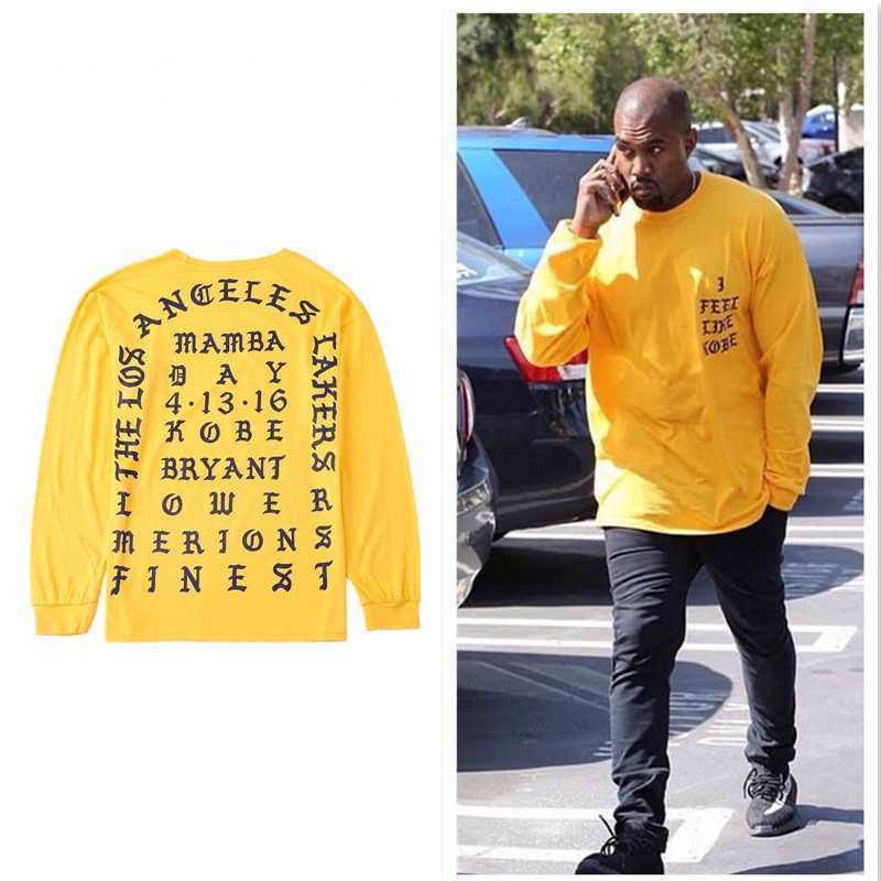Men' T-Shirts Hip Hop I Feel Like Pablo Paul T Shirt Men Women Yellow Burgundy Long Sleeve Cotton Oversize Tops US Size T221007
Men' T-Shirts Hip Hop I Feel Like Pablo Paul T Shirt Men Women Yellow Burgundy Long Sleeve Cotton Oversize Tops US Size T221007