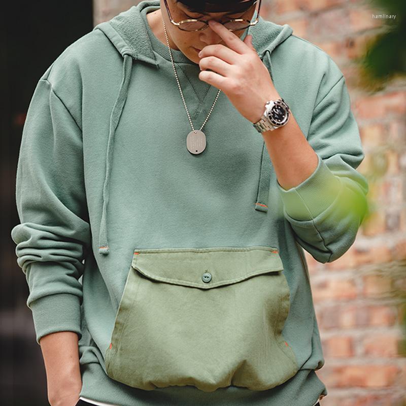 Men' Hoodies Maden Patchwork Cotton Pullover Japanese Retro Solid Loose Big Pocket Hooded Sweatshirts Streetwear Hip Hop Casual Tops, Green
Men' Hoodies Maden Patchwork Cotton Pullover Japanese Retro Solid Loose Big Pocket Hooded Sweatshirts Streetwear Hip Hop Casual Tops, Green