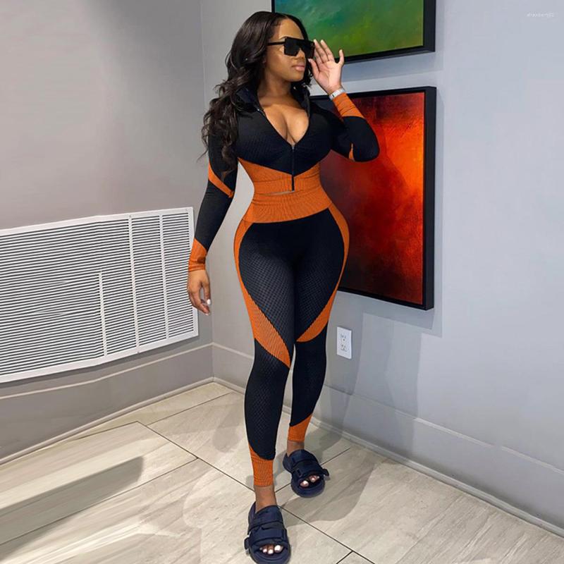 Women' Two Piece Pants Oshoplive 2022 Spring Female Casual Breathable High Waist Contrast Color Long Sleeves Fitness Tees&Leggings, Blue
Women' Two Piece Pants Oshoplive 2022 Spring Female Casual Breathable High Waist Contrast Color Long Sleeves Fitness Tees&Leggings, Blue