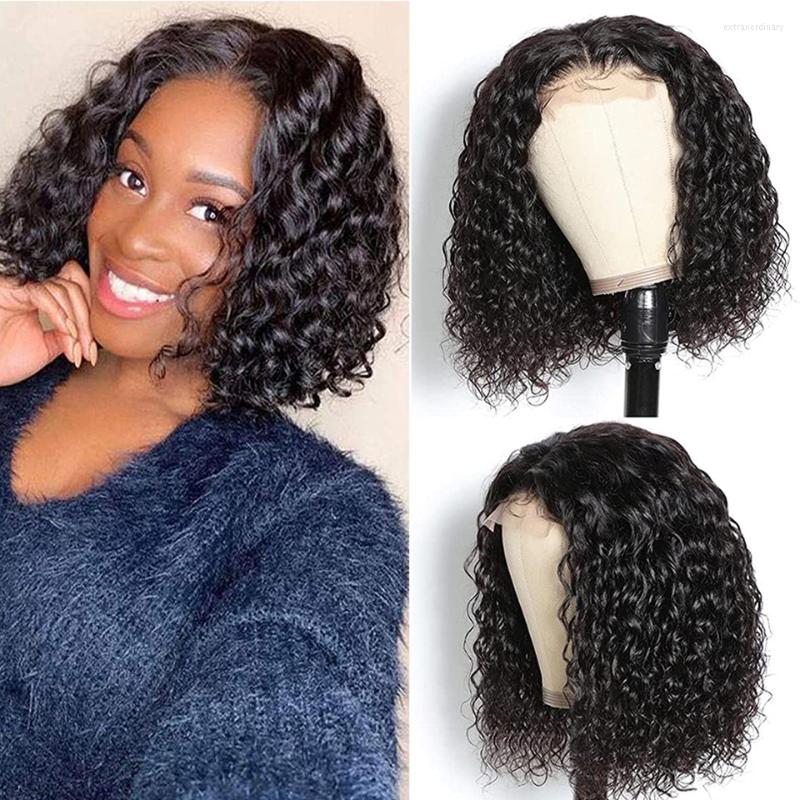 Short Curly Bob Human Hair Wigs With Baby Brazilian 5x1 T Part Lace Wig For Black Women Water Wave, Picture shown
Short Curly Bob Human Hair Wigs With Baby Brazilian 5x1 T Part Lace Wig For Black Women Water Wave, Picture shown