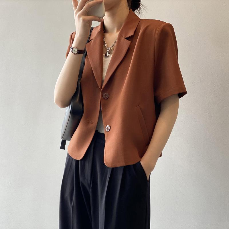 Women' Suits Office Lady Formal Blazer Women Autumn Solid Work Fashion Mujer Chaqueta Korean Summer Elegant Feminino, Black
Women' Suits Office Lady Formal Blazer Women Autumn Solid Work Fashion Mujer Chaqueta Korean Summer Elegant Feminino, Black