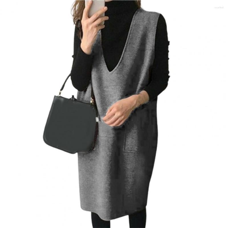Casual Dresses Vest Dress Autumn Winter Sweater Vests Slim Sleeveless Female Solid Color Elegant Warm Long Waistcoat For Lady, Blue
Casual Dresses Vest Dress Autumn Winter Sweater Vests Slim Sleeveless Female Solid Color Elegant Warm Long Waistcoat For Lady, Blue