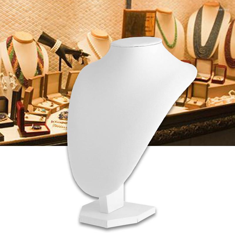 Jewelry Pouches Faux Leather Mannequin Necklace Pendant Bust Neck Display Stand Holder
Jewelry Pouches Faux Leather Mannequin Necklace Pendant Bust Neck Display Stand Holder