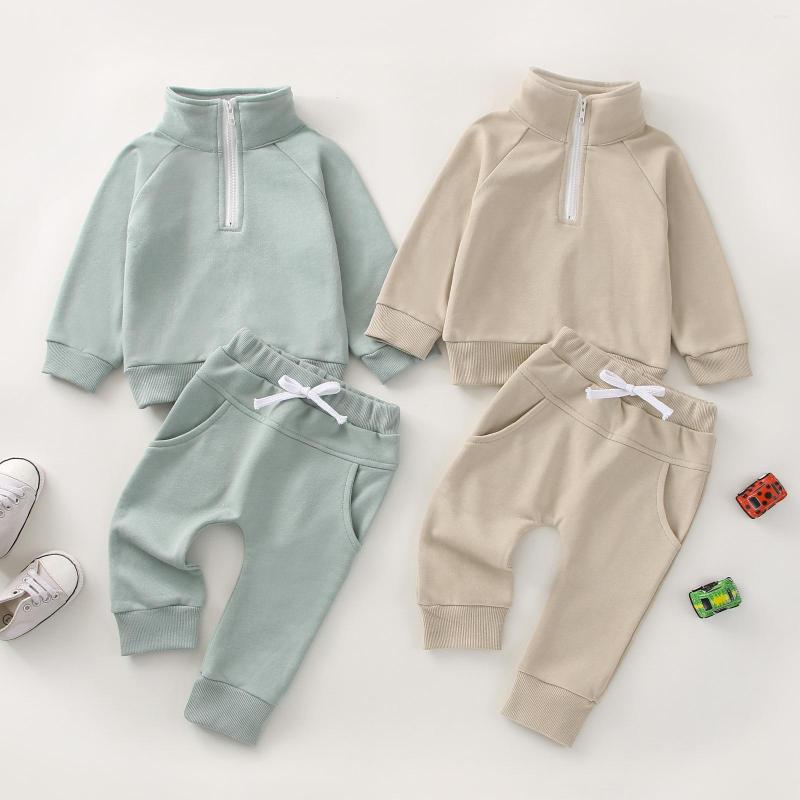 Clothing Sets FOCUSNORM 2pcs Baby Girls Boys Casual Clothes 0-24M Solid Long Sleeve Turn Down Collar Zipper Pullover Tops Pants, Khaki
Clothing Sets FOCUSNORM 2pcs Baby Girls Boys Casual Clothes 0-24M Solid Long Sleeve Turn Down Collar Zipper Pullover Tops Pants, Khaki