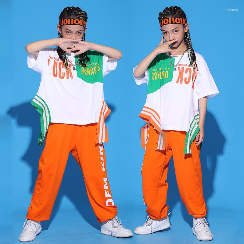 Stage Wear 2022 Loose Shirts Cargo Pants Streetwear For Kids Kpop Outfits Girls Jazz Modern Dance Rave Clothes Festival DQS10180
Stage Wear 2022 Loose Shirts Cargo Pants Streetwear For Kids Kpop Outfits Girls Jazz Modern Dance Rave Clothes Festival DQS10180