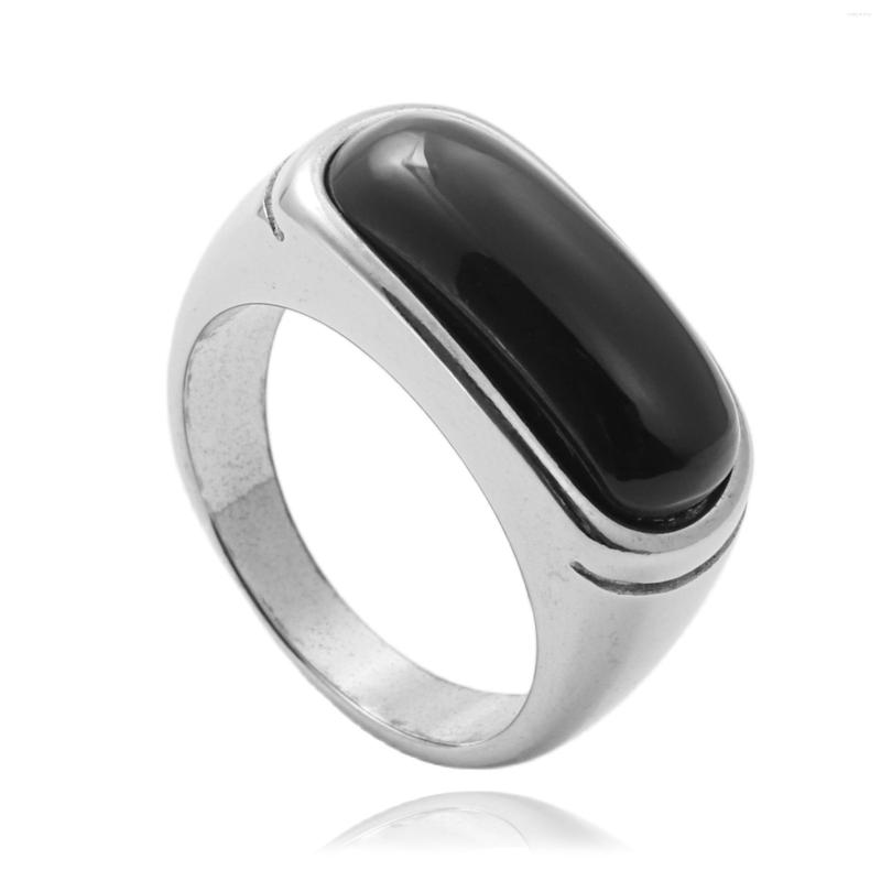 Wedding Rings Fashion Jewelry Stainless Steel Multicolor Stone Ring Men Trendy Simple Punk Gift 27040
Wedding Rings Fashion Jewelry Stainless Steel Multicolor Stone Ring Men Trendy Simple Punk Gift 27040