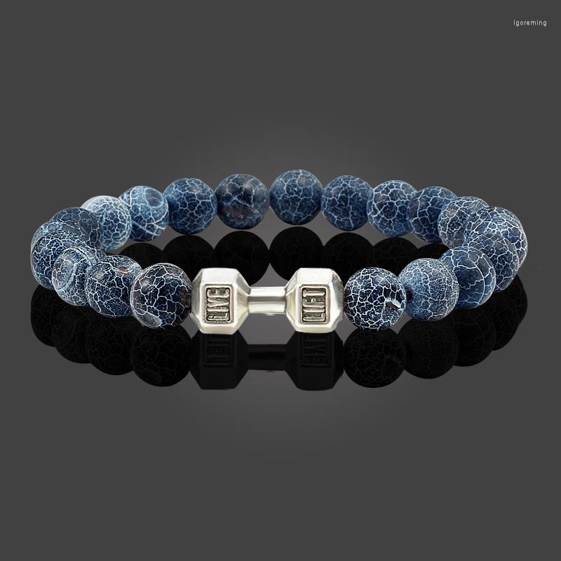 Strand Beads Bracelet Dumbbell Mens Fashion Yoga Jewelry Original Bangles Black Weathered Wristband Adjustable Barcelets For Women Men
Strand Beads Bracelet Dumbbell Mens Fashion Yoga Jewelry Original Bangles Black Weathered Wristband Adjustable Barcelets For Women Men
