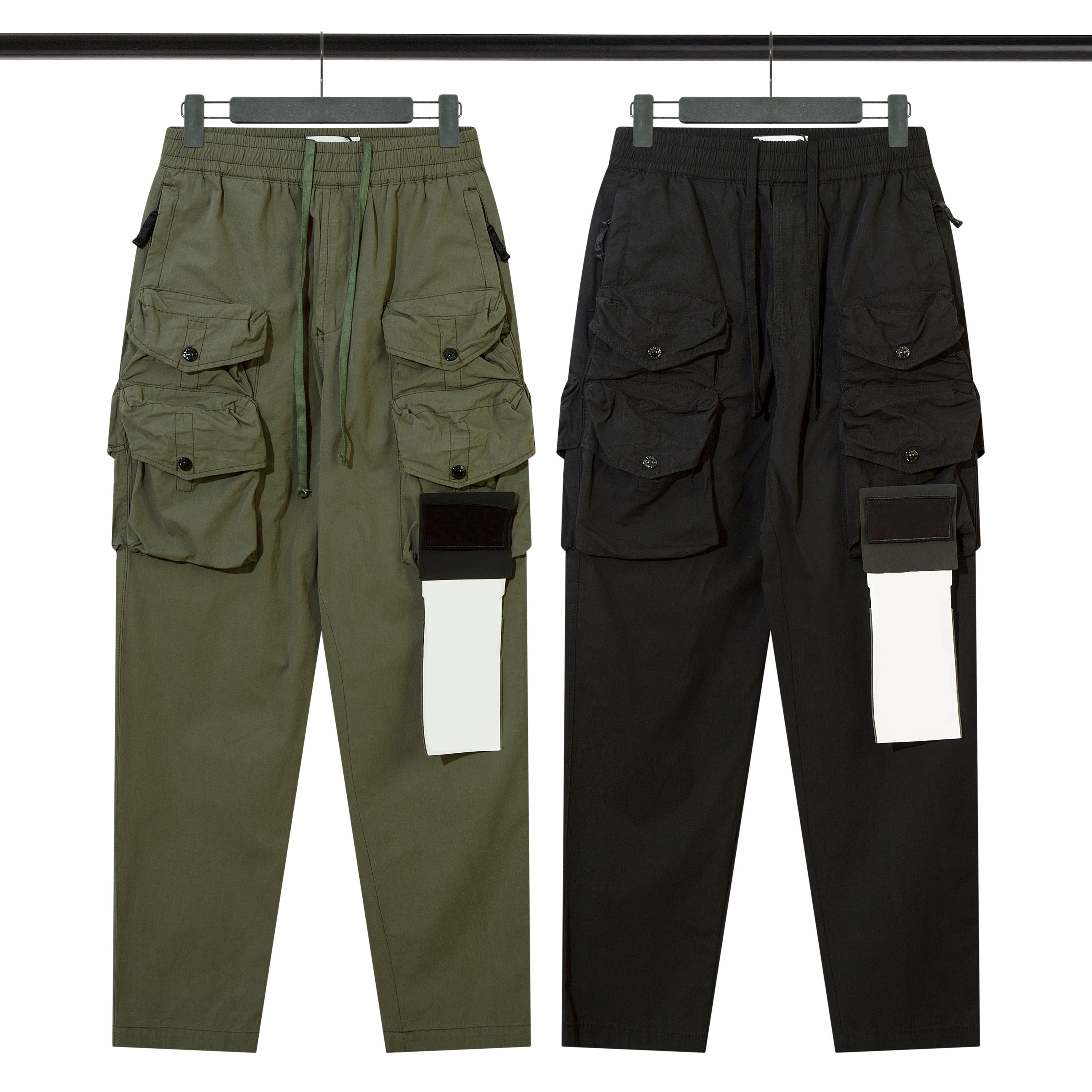 Badge Patches Cargo Pants For Man Woman Pockets Designer Mens Track Pant Zipper Fly Jogger Sport Trousers Homme Clothing Black Green
Badge Patches Cargo Pants For Man Woman Pockets Designer Mens Track Pant Zipper Fly Jogger Sport Trousers Homme Clothing Black Green