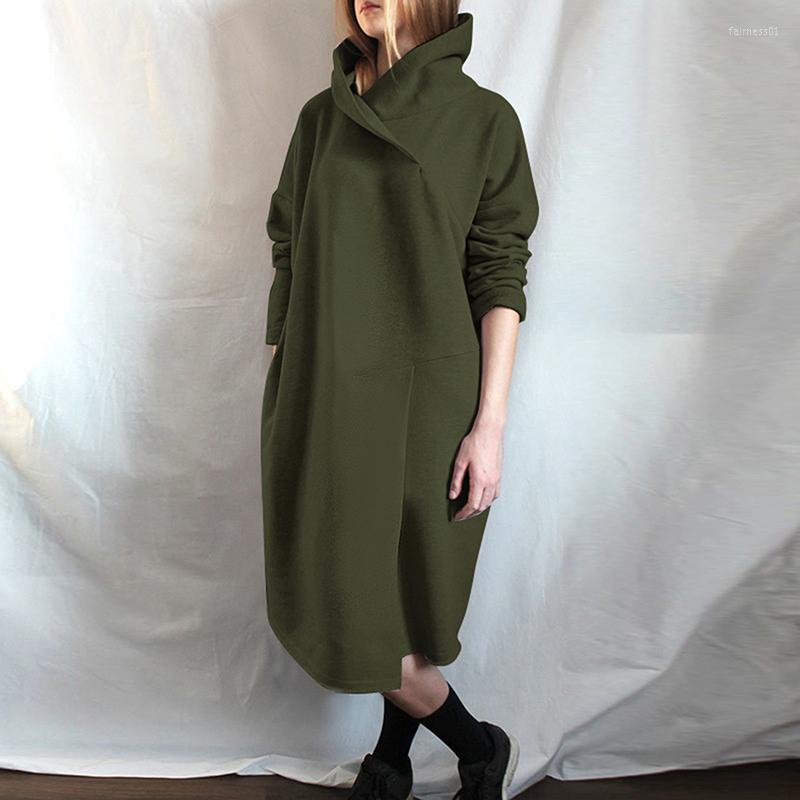 Women' Hoodies Fashion Irregular Pocket Sweatshirt Long Dress Lady Autumn Ladies Solid Sweatshirts Casual Simple Turtleneck Robe Femme, Green
Women' Hoodies Fashion Irregular Pocket Sweatshirt Long Dress Lady Autumn Ladies Solid Sweatshirts Casual Simple Turtleneck Robe Femme, Green