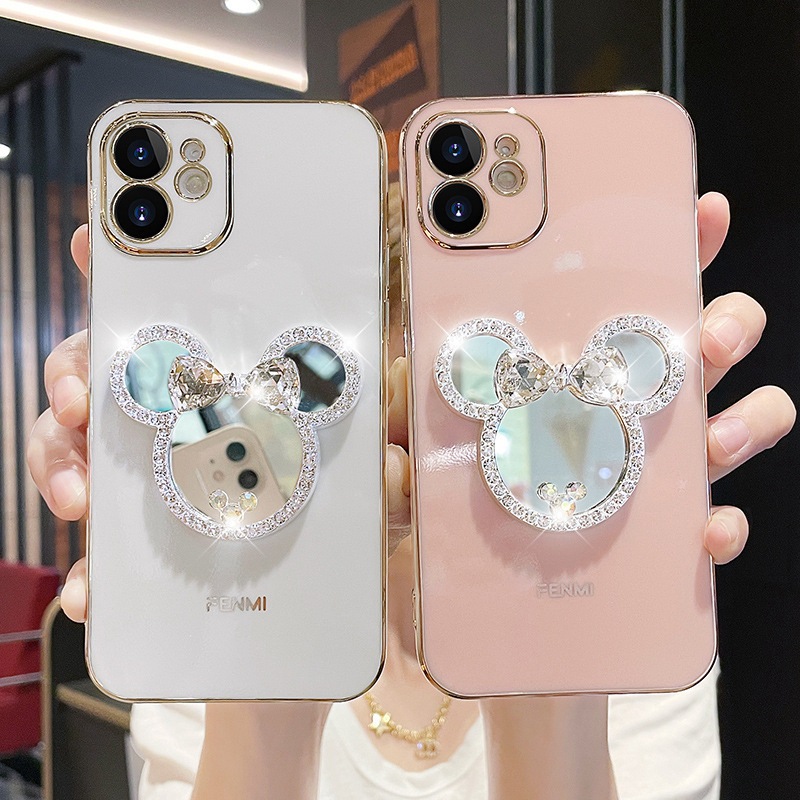 Luxury Making Up Mirror Holder Phone Cases for Iphone 14 13 Pro Max Mini 11 12 7 8Plus Xr X Xs Coque Protection Cover Shockproof Soft Funda
Luxury Making Up Mirror Holder Phone Cases for Iphone 14 13 Pro Max Mini 11 12 7 8Plus Xr X Xs Coque Protection Cover Shockproof Soft Funda