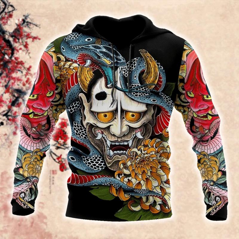 Men's Hoodies 2022 Japanese Samurai Tattoo 3D Printing Men's Sweatshirt Harajuku Zip Hoodie Casual Unisex Jacket Pullover Type - 31, Tshirt - 31
Men's Hoodies 2022 Japanese Samurai Tattoo 3D Printing Men's Sweatshirt Harajuku Zip Hoodie Casual Unisex Jacket Pullover Type - 31, Tshirt - 31