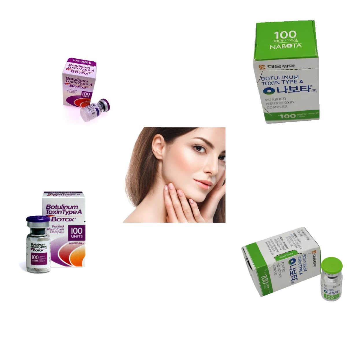 Beauty Items Anti Wrinkles face lift botoxs 100IU 150IU 200iu anti wrinkle BotulaxS nabotaS meditoxins Rentoxs HutoxS Labotoxs Anti-Aging
Beauty Items Anti Wrinkles face lift botoxs 100IU 150IU 200iu anti wrinkle BotulaxS nabotaS meditoxins Rentoxs HutoxS Labotoxs Anti-Aging