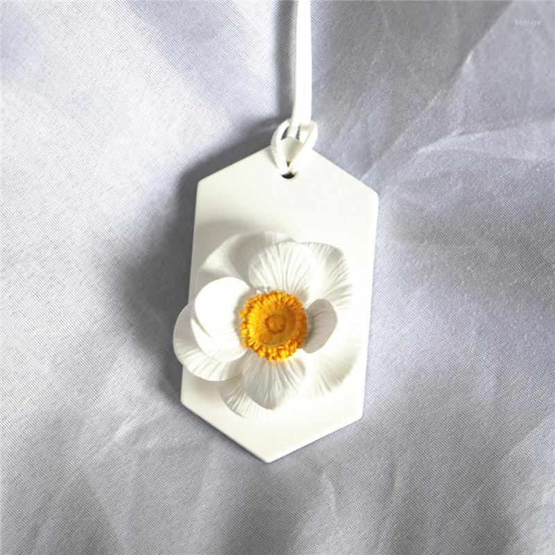 FinRu Factory Sales Hanging Home Car Decoration Gypsum Scented Ceramic Perfume Pendant Essential Oil Stone Diffuser
FinRu Factory Sales Hanging Home Car Decoration Gypsum Scented Ceramic Perfume Pendant Essential Oil Stone Diffuser