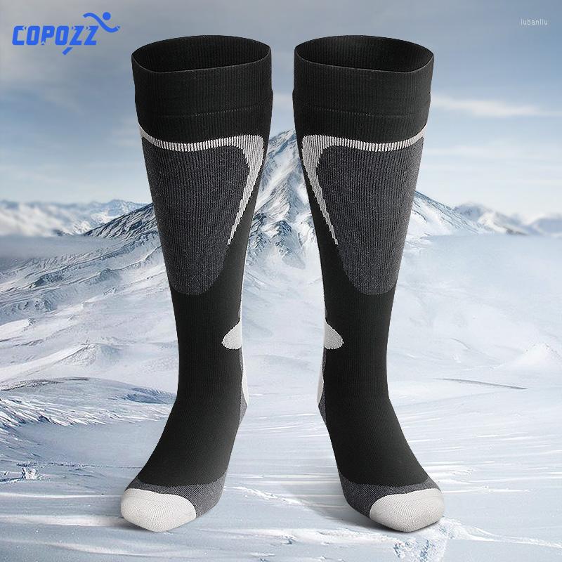 Sports Socks COPOZZ Ski Thick Cotton Snowboard Cycling Skiing Soccer Men & Women Moisture Absorption High Elastic, Blue size m 39 to 42
Sports Socks COPOZZ Ski Thick Cotton Snowboard Cycling Skiing Soccer Men & Women Moisture Absorption High Elastic, Blue size m 39 to 42
