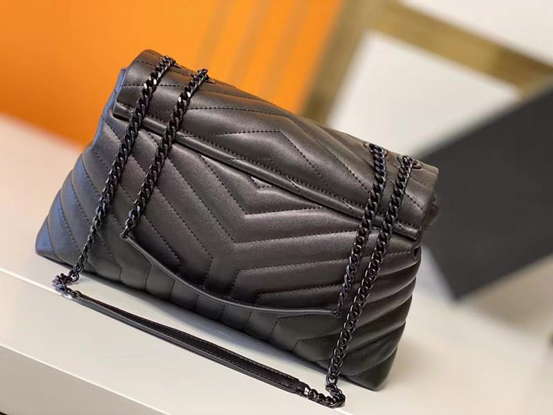 Bags Flaps Chain Bags Classic Luxury Designers Lady LOULOU Handbags Women Shoulder Handbag Cross Body Clutch Tote Messenger Evening Shopping Purse, Black/gold chain
Bags Flaps Chain Bags Classic Luxury Designers Lady LOULOU Handbags Women Shoulder Handbag Cross Body Clutch Tote Messenger Evening Shopping Purse, Black/gold chain