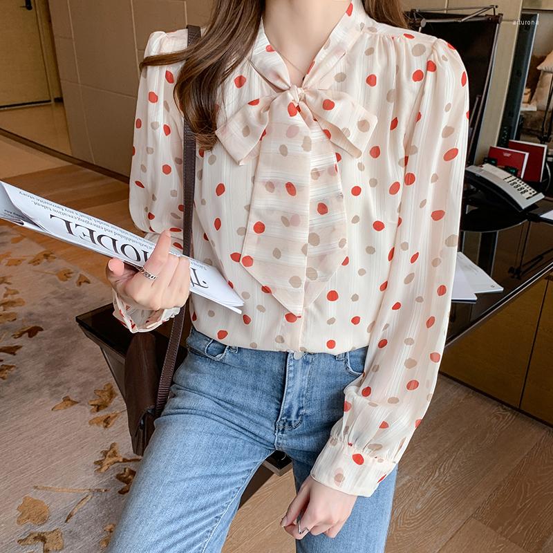 Women' Blouses Chikichi Fashion Clothes Woman2022 Style Retro Bow Chiffon Shirt Women Polka Dot Long-sleeved Button Up Tops, Colour
Women' Blouses Chikichi Fashion Clothes Woman2022 Style Retro Bow Chiffon Shirt Women Polka Dot Long-sleeved Button Up Tops, Colour