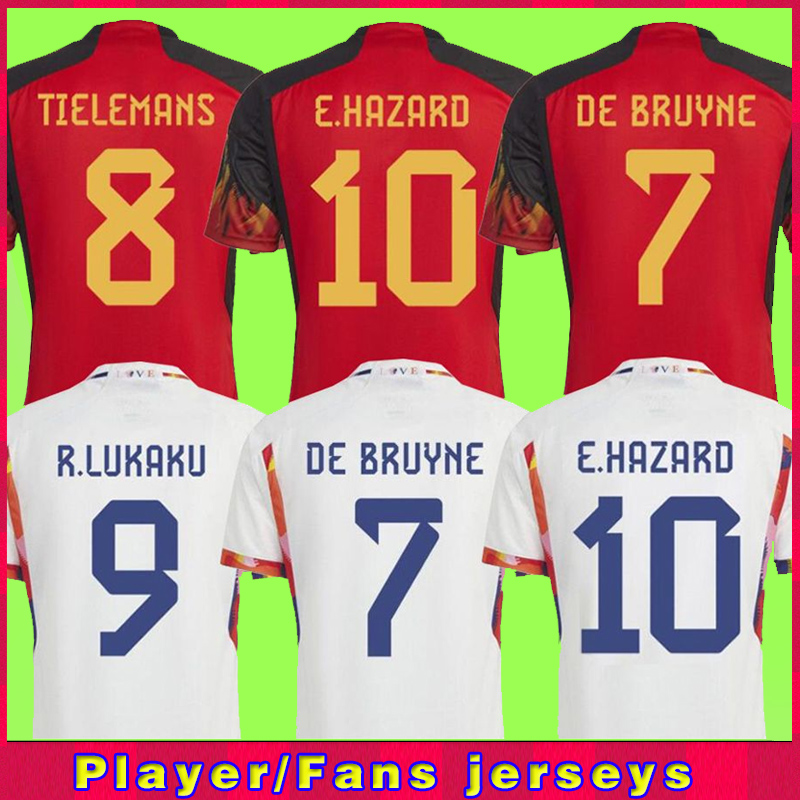 FANS player BELGIUM 2022 World Cup soccer jerseys National Team DE BRUYNE HAZARD COURTOIS LUKAKU TIELEMANS 22 23 Batshuayi Kevin men kids set Football Shirt Kits, Away
FANS player BELGIUM 2022 World Cup soccer jerseys National Team DE BRUYNE HAZARD COURTOIS LUKAKU TIELEMANS 22 23 Batshuayi Kevin men kids set Football Shirt Kits, Away