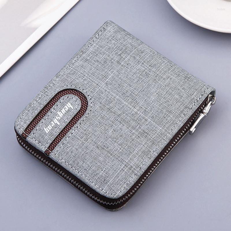Wallets Short Men's Wallet Zipper Canvas Snap Coin Purse Small Multifunctional Multi-card Card Holder Unique Design, Black
Wallets Short Men's Wallet Zipper Canvas Snap Coin Purse Small Multifunctional Multi-card Card Holder Unique Design, Black