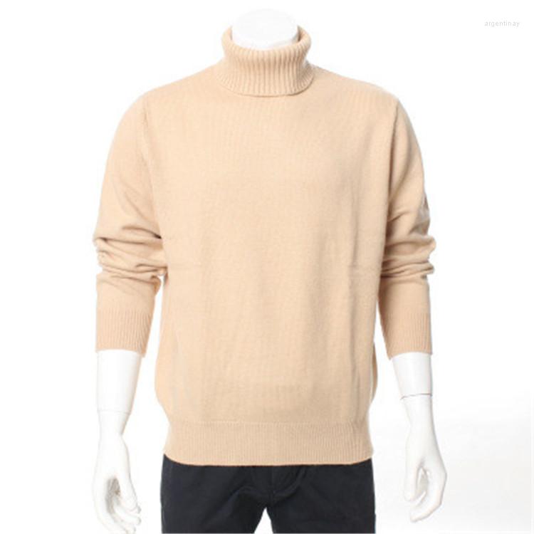 Men' Sweaters High Grade Goat Cashmere Thick Knit Men Fashion Turtleneck Pullover Sweater H-straight Neutral Color /2XL/EUR, Black
Men' Sweaters High Grade Goat Cashmere Thick Knit Men Fashion Turtleneck Pullover Sweater H-straight Neutral Color /2XL/EUR, Black