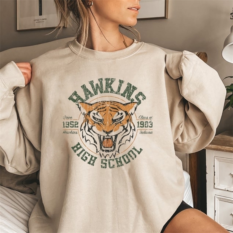 Womens Hoodies Sweatshirts Stranger Things 4 Sweatshirt Vintage Hawkins High School Hoodies Hawkins Class of 1983 Hellfire Club Men Women Streetwear Tops 221010, Black
Womens Hoodies Sweatshirts Stranger Things 4 Sweatshirt Vintage Hawkins High School Hoodies Hawkins Class of 1983 Hellfire Club Men Women Streetwear Tops 221010, Black